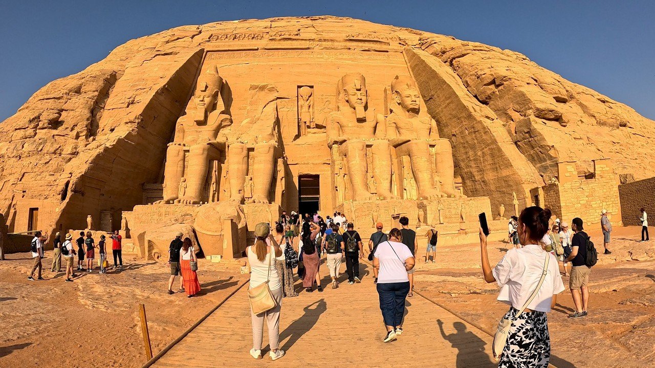 ABU SIMBEL, EGYPT: WOW! (4K)