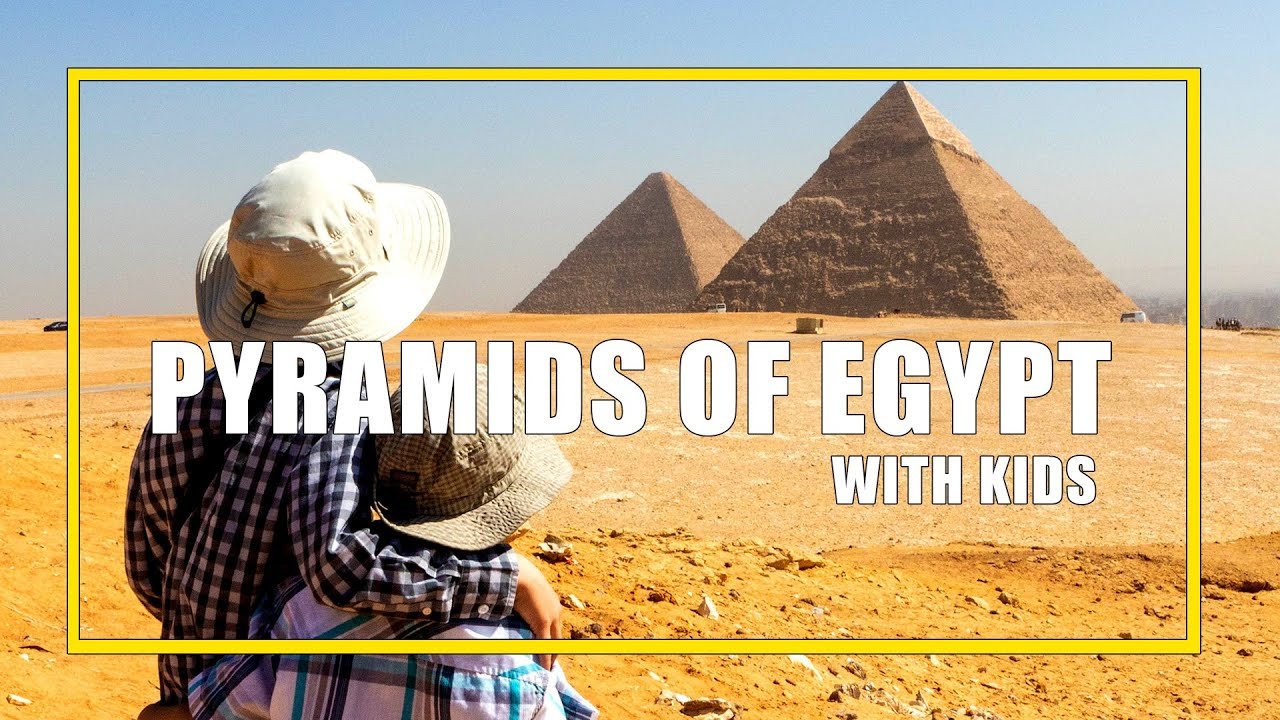 Visiting The Great Pyramids of Giza With Kids!