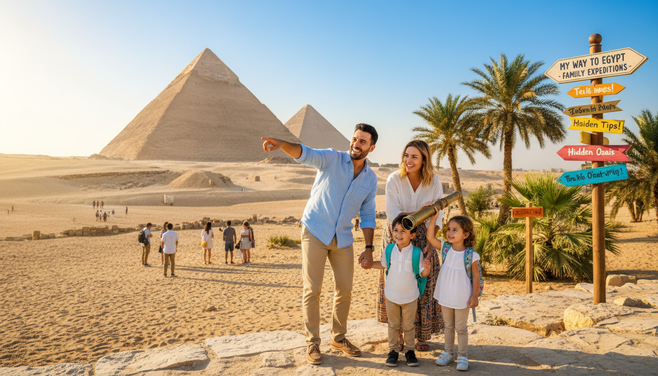 Egypt family tours with kids