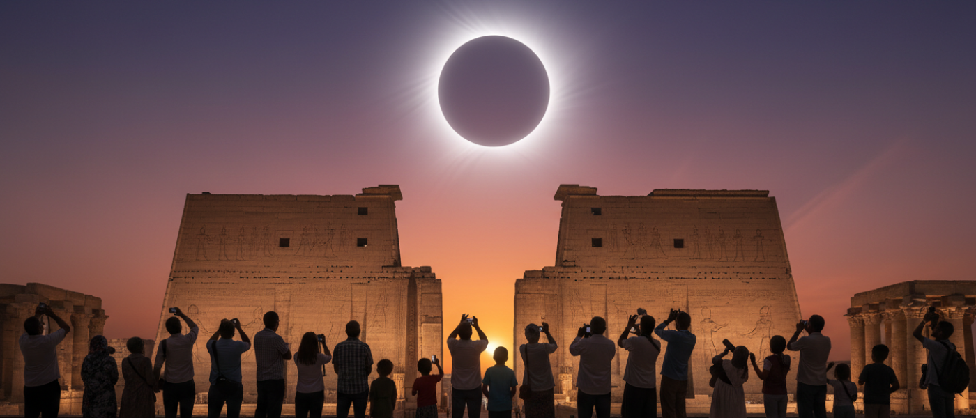 Luxor Egypt solar eclipse August 2027