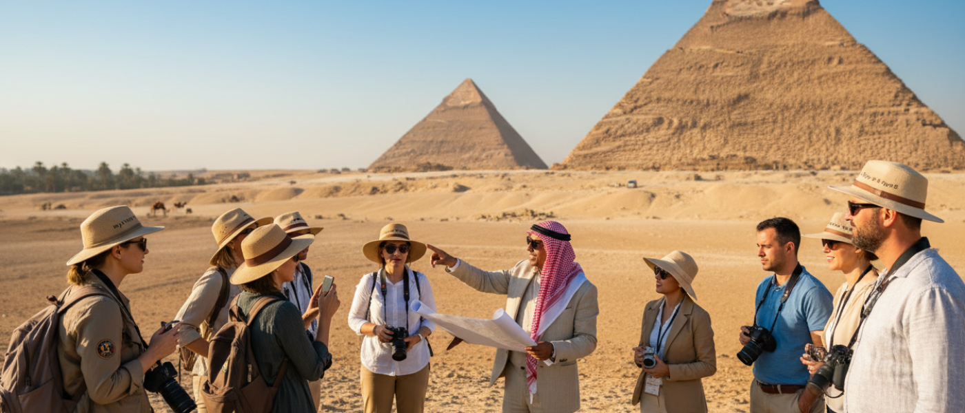Pyramids of Giza tour with Egyptologist