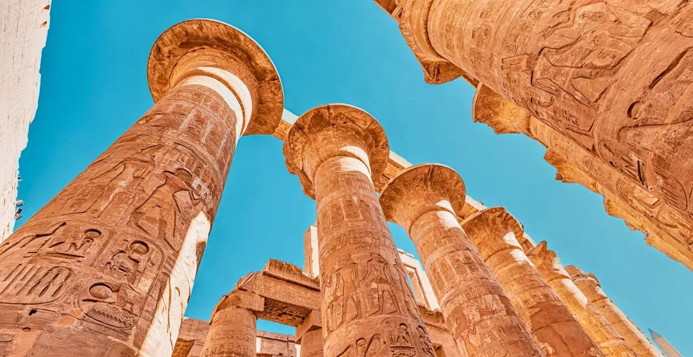 Exploring the historic Karnak Temple Complex, a must-visit entry on any list of things to do in Luxor.